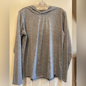 Patagonia Men's Heather Gray Long Sleeve Tee
